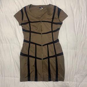 Curve hugging Mini dress from hot Miami styles size large